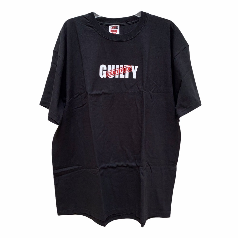 Certified Guilty T-Shirt Lawyer Up Biker Police Law Enforcement Trump Judge